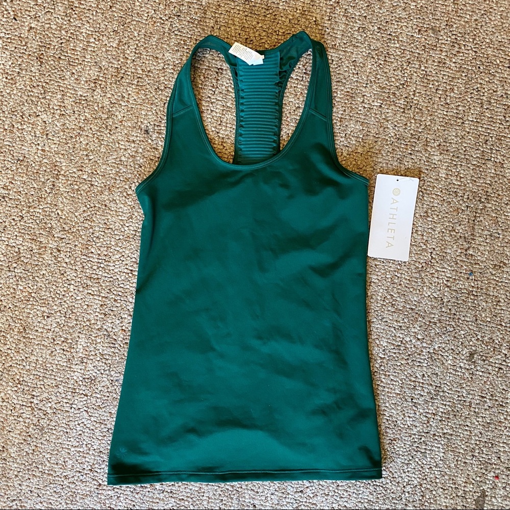Athlete Bakasana Tank I’m emerald green